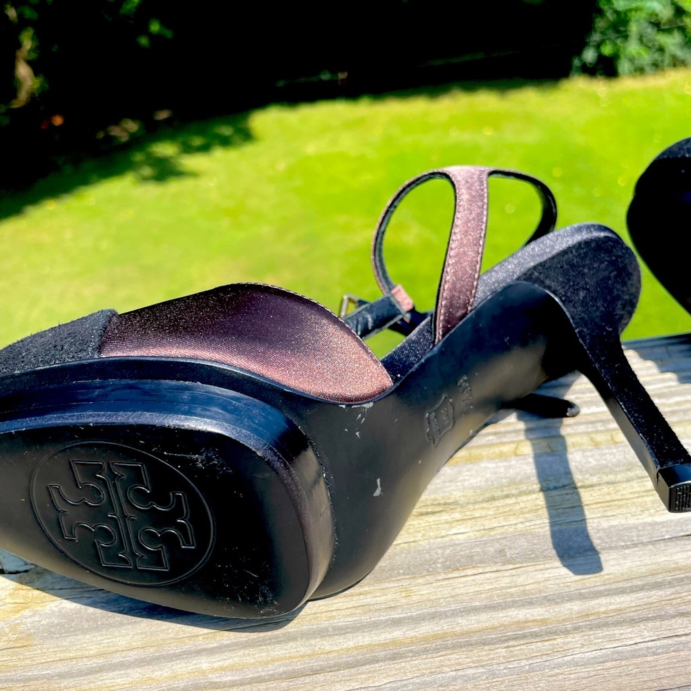 . Tory Burch Chocolate heels.